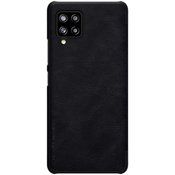 Nillkin Qin Läder Fodral Samsung Galaxy A42 5G - Svart Svart