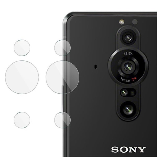 IMAK 2 sæt HD kamera linsecover i hærdet glas Xperia Pro-I