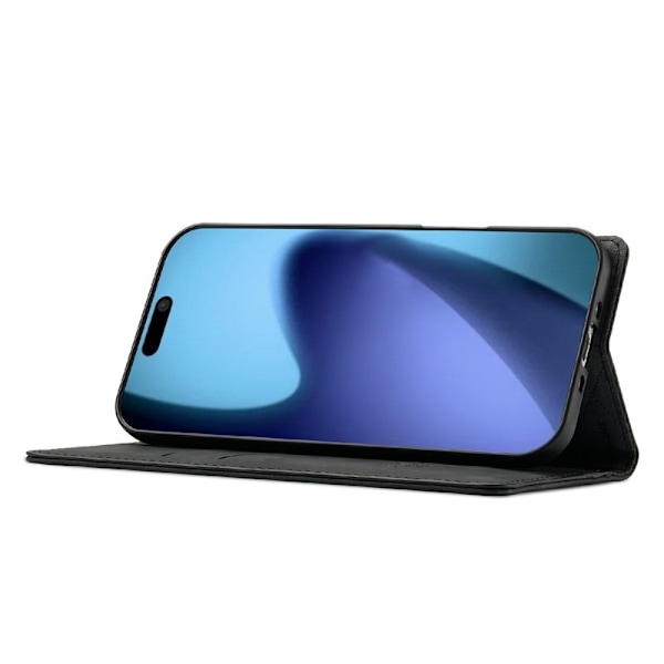 LC.IMEEKE iPhone Air Plånboksfodral Konstläder- Svart