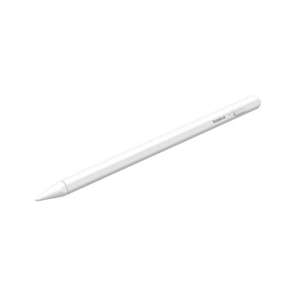 Baseus Smooth Writing 2 Stylus Penna med LED-indikator - Vit Rosa