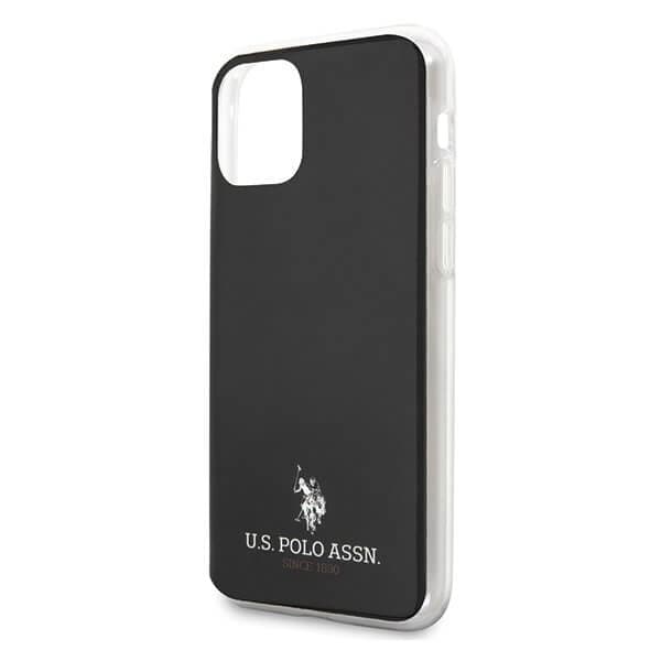 U.S. Polo Assn. Shiny iPhone 11 Pro Max Cover Sort Black
