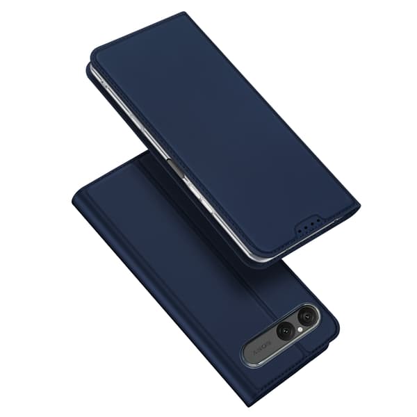 DUX DUCIS Skin Pro Sony Xperia 10 VII Plånboksfodral KonstLäder - Blå Blå