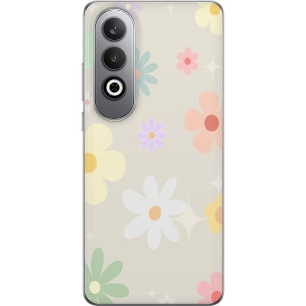 Mobilskal till OnePlus Nord CE4 med fejdande blommor