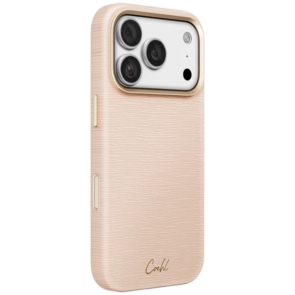 UNIQ Mobilskal För iPhone 18 Pro Max/17 Pro Max Coehl Mirelle - Rosa