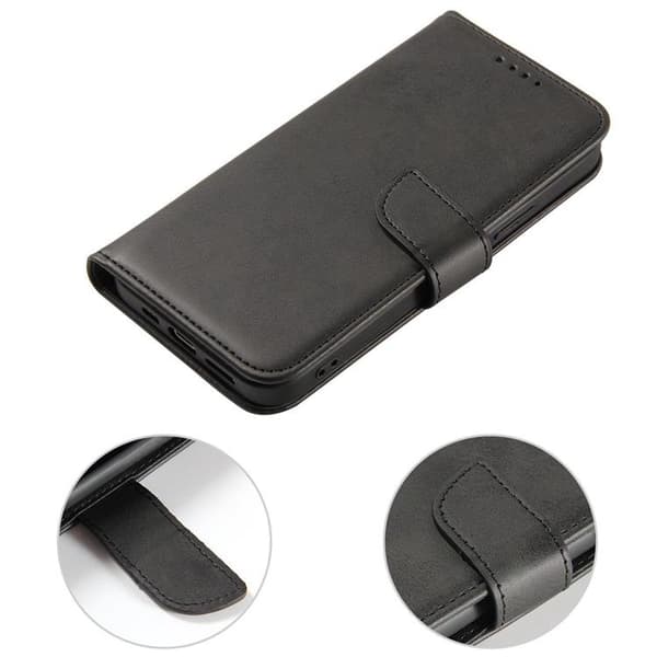 Nothing Phone 1 Pung Etui Magnetisk Flip - Sort Black