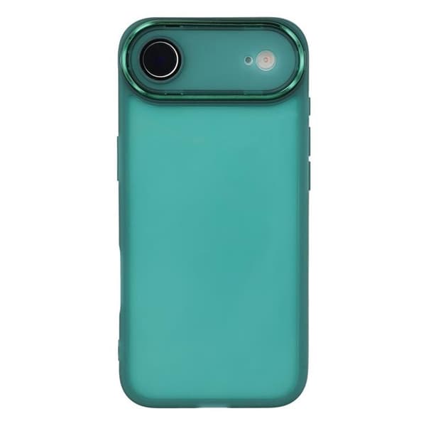 Mobilskal till iPhone Air Electroplated Kameraram - Grön Grön