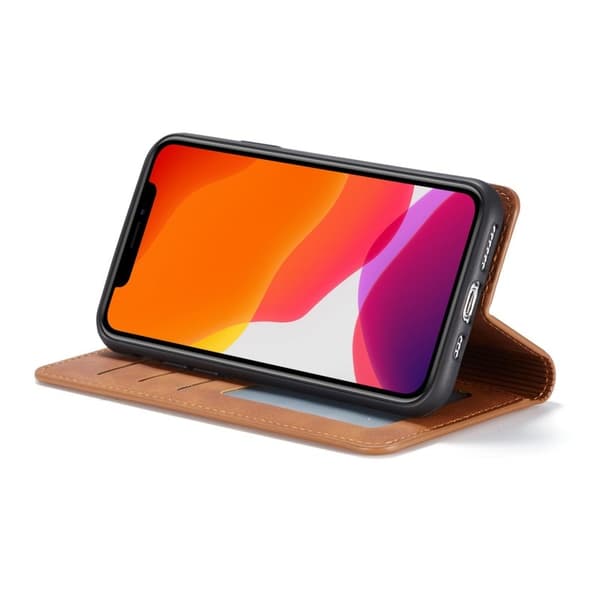 FORWENW Fantasy Series iPhone 11 Pro Plånboksfodral Konstläder - Brun