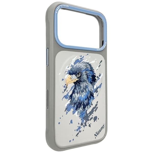 Nimmy Mobilskal För iPhone 17 Pro MagSafe Eagle - Grå Grå
