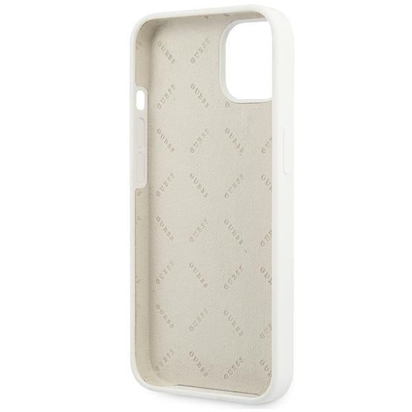 Guess Silicone Logo Skal iPhone 13 mini - Vit Vit
