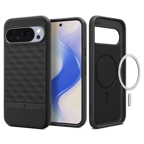 Spigen telefontaske til Google Pixel 10 Pro XL Magsafe Parallax - Mat sort Svart