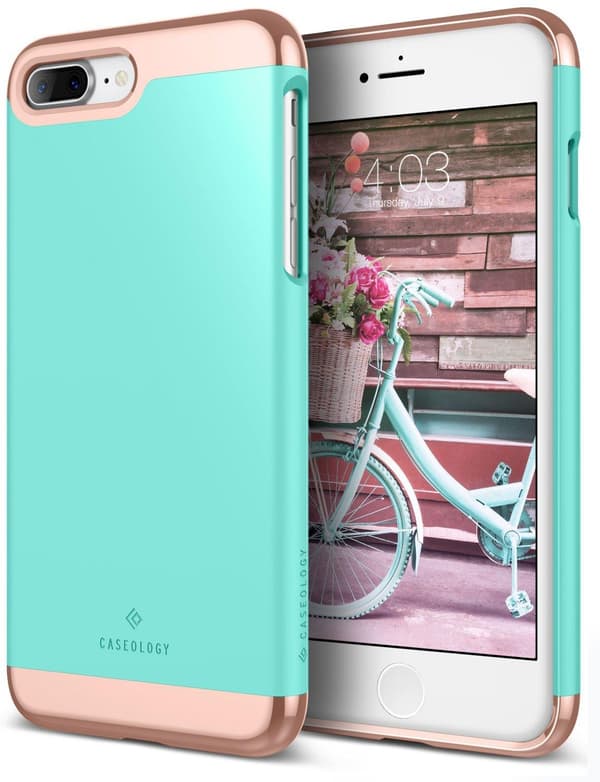 Caseology Savoy Skal till Apple iPhone 7 Plus - Mint Turkos