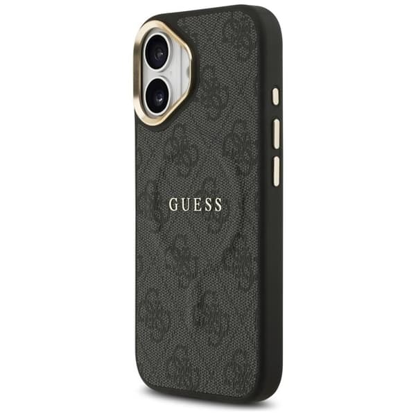Guess telefontaske til iPhone 17 MagSafe 4G PU Classic Logo - Sort Svart