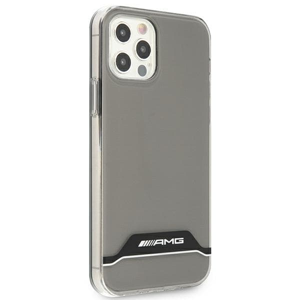 AMG Mobilskal till iPhone 12/12 Pro Electroplate - Svart/Vit