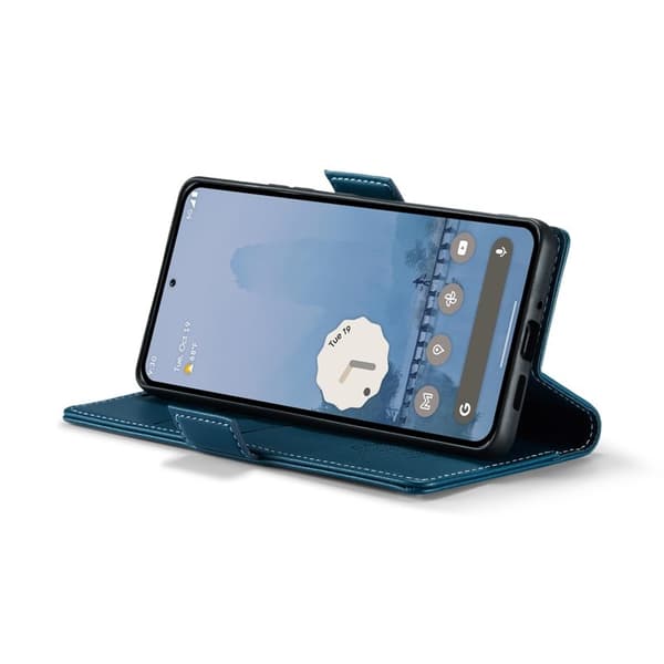 CASEME Plånboksfodral Konstläder till Google Pixel 9 Pro XL - Blå