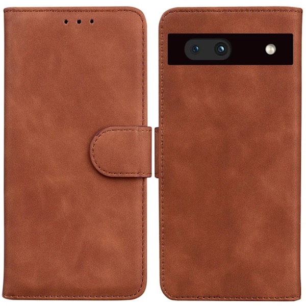 Google Pixel 7A Plånboksfodral Classic - Brun