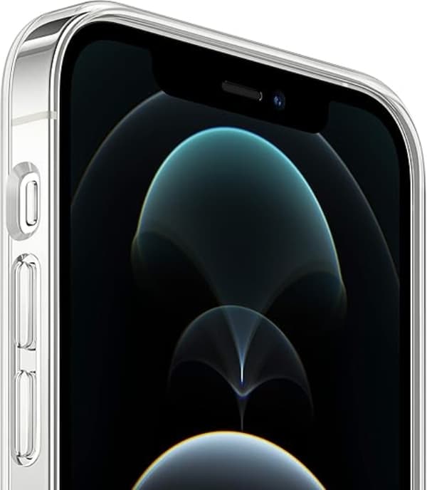 Telefontaske til iPhone 12 Pro Max Magsafe - Gennemsigtig Transparent