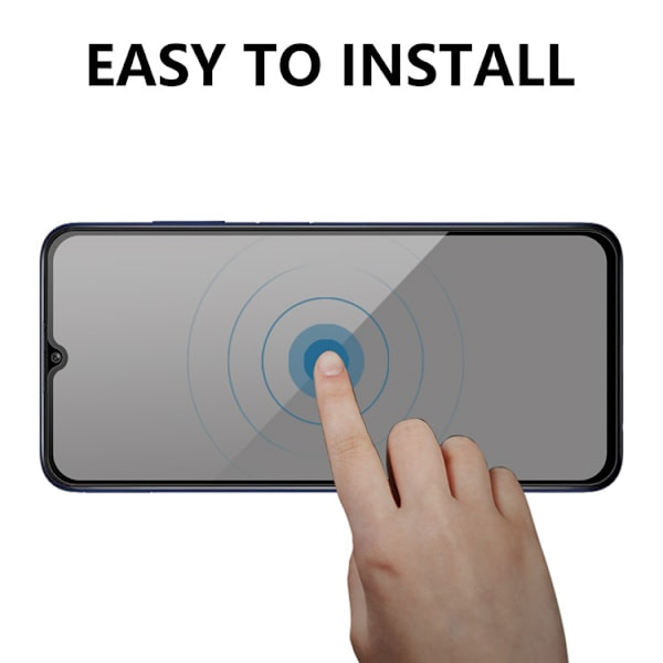 [1-PACK] Privacy Härdat Glas Skärmskydd Galaxy A24 4G Svart