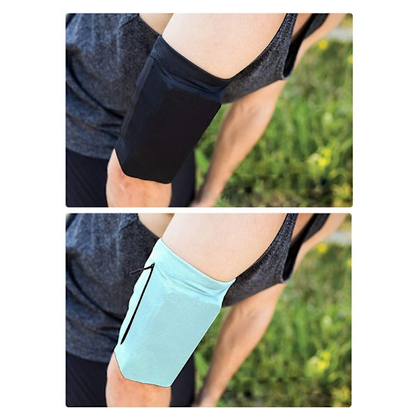 Elastic Fabric Armband XL Running Fitness - Blå