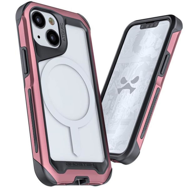 Ghostek Magsafe Atomic Slim Cover iPhone 13 mini - vaaleanpunainen
