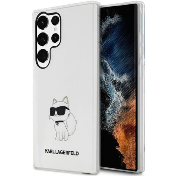 Karl Lagerfeld Galaxy S23 Ultra Mobil Cover Ikonik Choupette - Cle