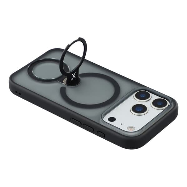 X-LEVEL Mobilskal till iPhone 17 Pro Max med Rotating Kickstand - Svart