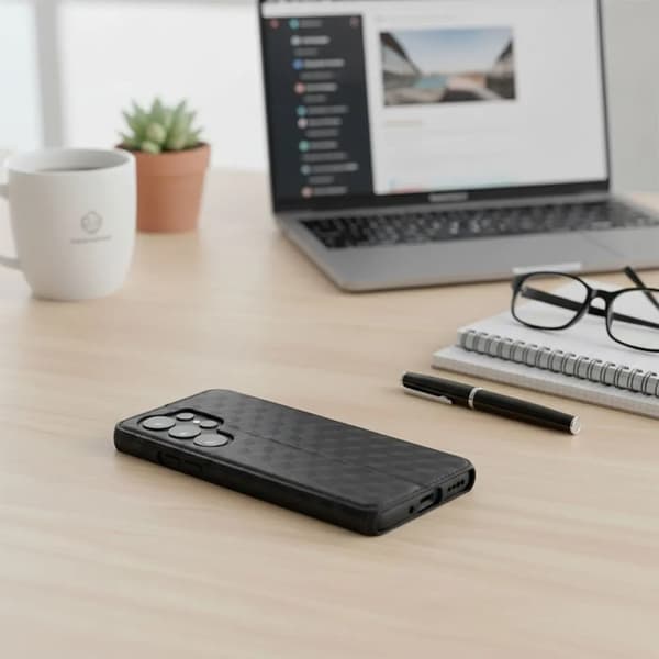 Plånboksfodral För Galaxy S26 Plus Cubic - Svart Svart