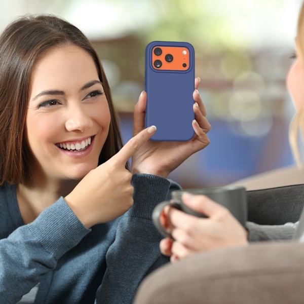 Mobilskal till iPhone 17 Pro Max Shockproof EVA - Blå Blå