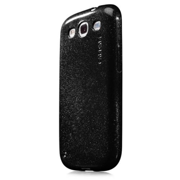 CAPDASE-kuori Samsung Galaxy S3 i9300 (musta) + näytönsuoja Black