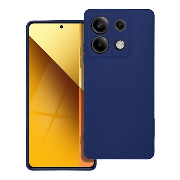 Telefontaske til Xiaomi Redmi Note 13 5G Soft - Mørkeblå Blå