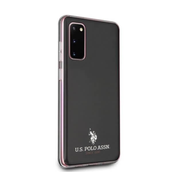 U.S. Polo Assn. Shiny Samsung Galaxy S20 G980 Skal Svart Svart