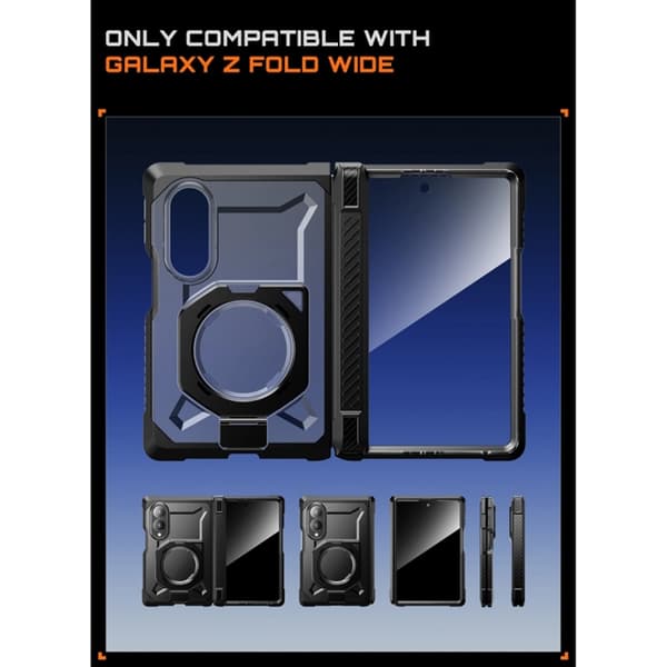 Supcase Mobilskal Magsafe För Galaxy Z Fold 8 UB Grip - Svart