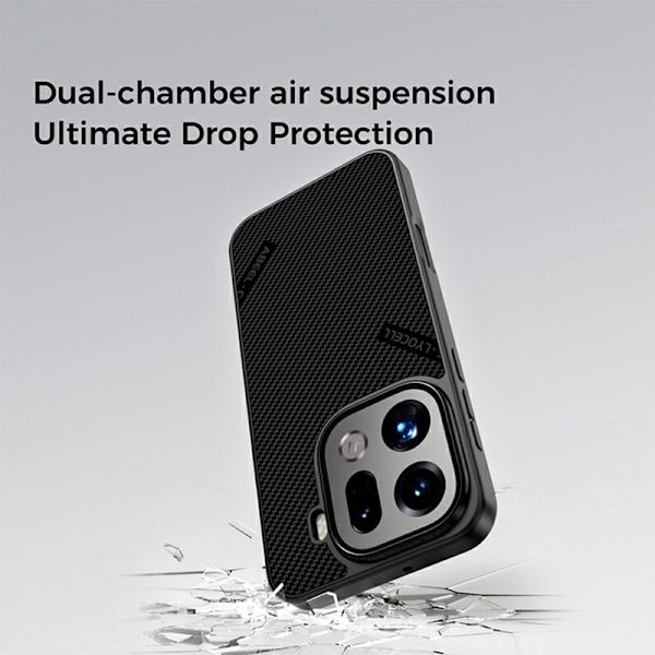 ABEEL Mobilskal till Oppo Find X9 Pro 5G Microfiber + PC - Pattern No.4