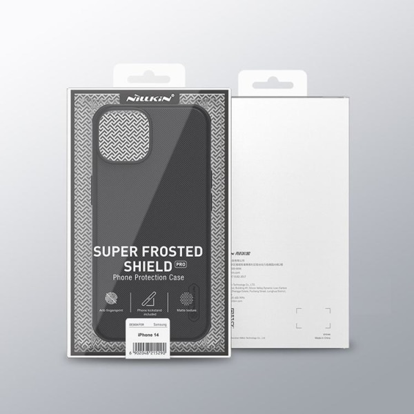 Nillkin iPhone 14 etui Super Frosted Shield Pro - Blå