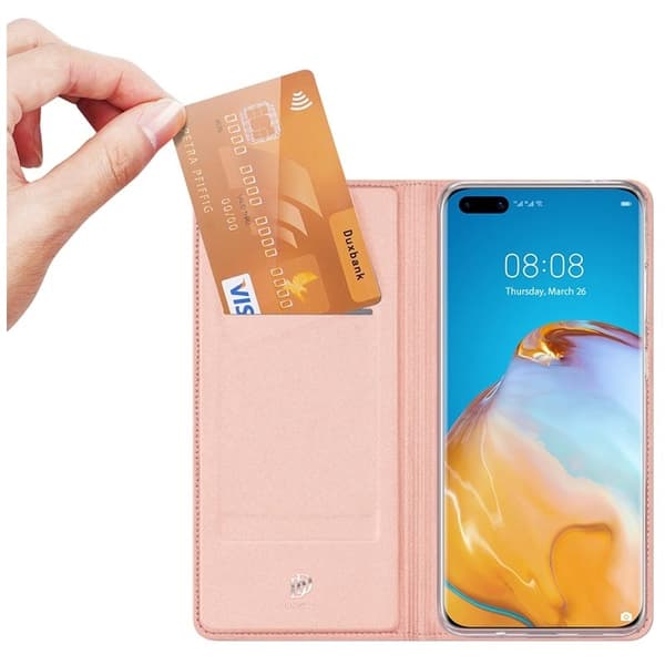 Dux Ducis Pungeetui til Huawei P40 Pro - Rosaguld Roséguld