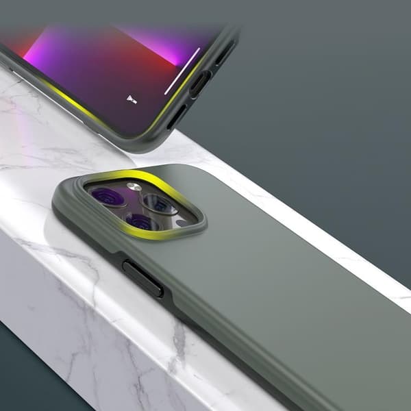 Choetech iPhone 13 Pro Skal Magsafe MFM Anti-drop - Grøn Grön