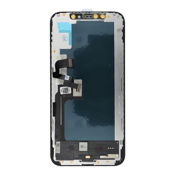 iPhone XS Skärm med LCD-display NCC Hard OLED Utbytbar IC Svart