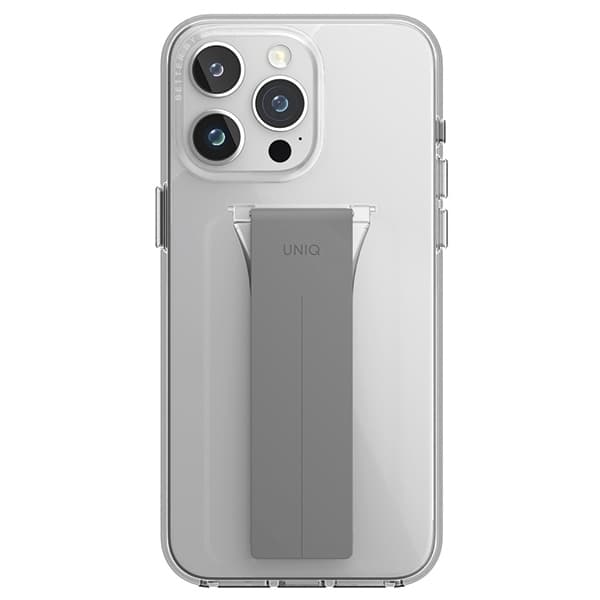 UNIQ Mobilskal till iPhone 15 Pro Max MagSafe Heldro Mount Stand - Transp
