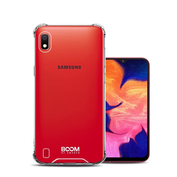 Holdbart bomstødsikkert dæksel til Samsung Galaxy A10 (NR) Transparent