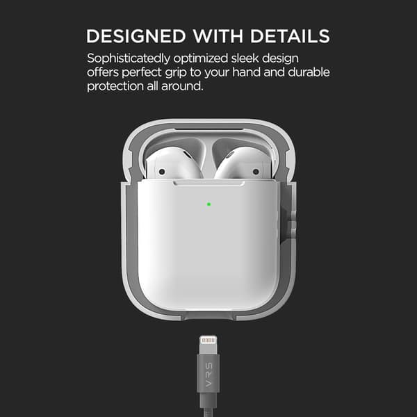 VRS DESIGN Modern Skal Apple Airpods - Vit White