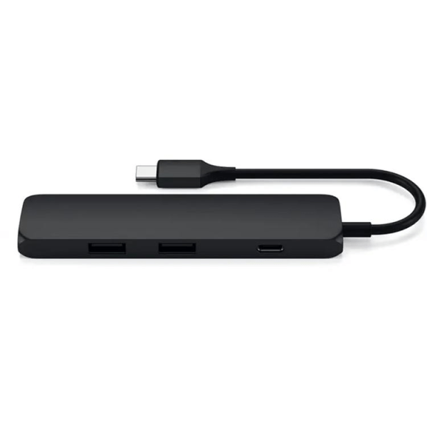 Satechi Slim USB Hubber med 4K HDMI - Svart