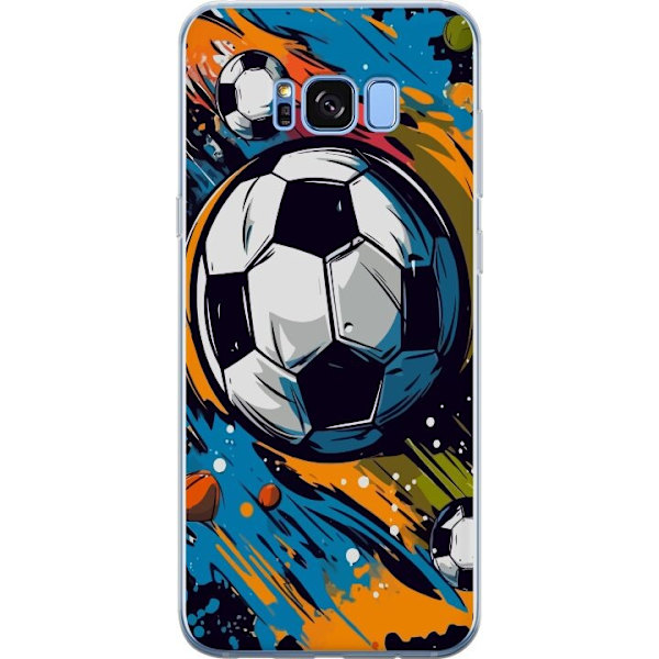Mobilcover til Samsung Galaxy S8 med Fodbolde