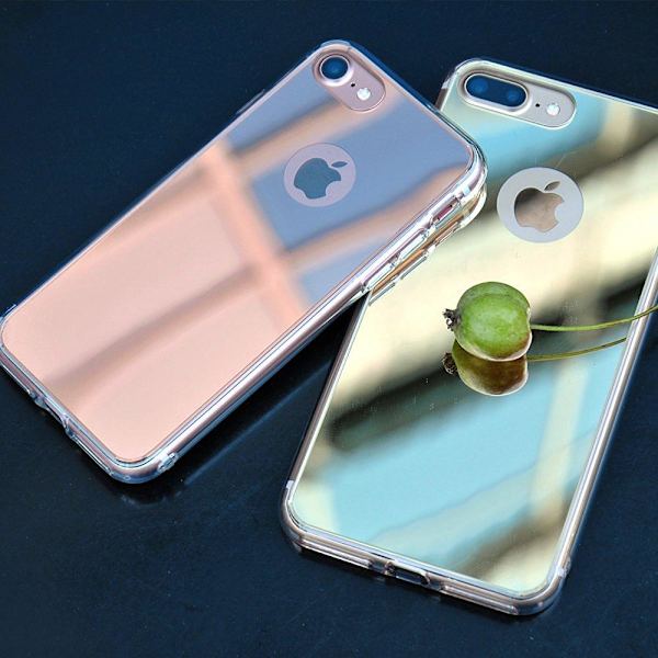RINGKE Fusion Mirror skal till iPhone 8 - Rose Gold