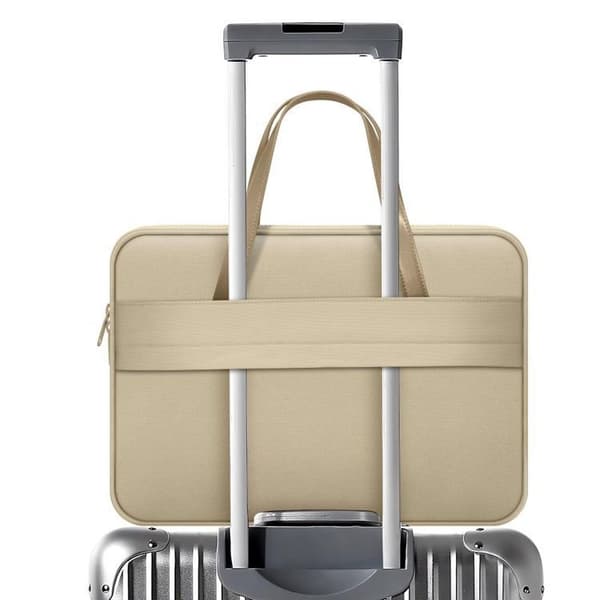 Tech-Protect Laptop Taske 13"-14" Bærefarve - Ørkenbeige Beige