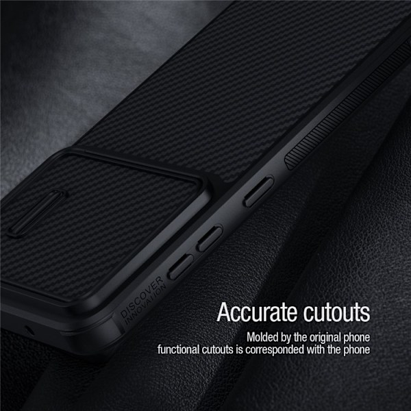 Nillkin Galaxy S23 Plus Mobilskal Camshield - Svart Svart
