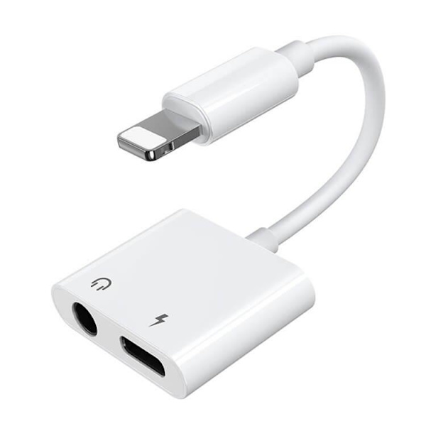 Joyroom Lightning - Lightning / 3,5 mm mini jack-adapter V