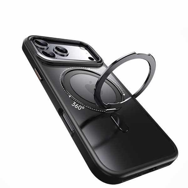 Tech-Protect Mobilskal till iPhone 17 Pro Max Magsafe Kickstand - Svart Svart