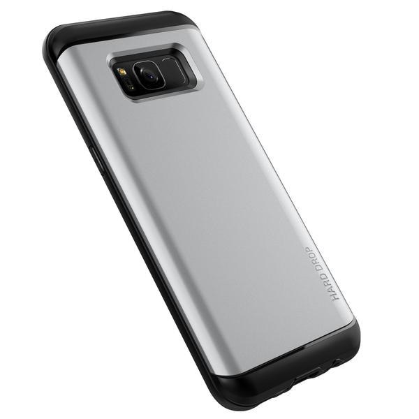 Verus Hard Drop Skal till Samsung Galaxy S8 Plus - Silver Silver