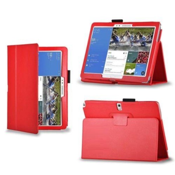 Book Flip Case Samsung Note Pro 12.2:lle – Tab Pro 12.2 (punainen) Red 87b4  | Red | 267 | Fyndiq