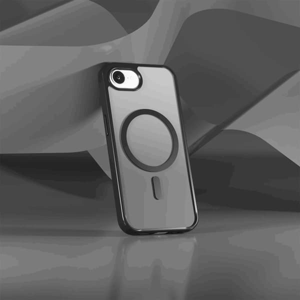 Puro Mobilskal till iPhone 16e Magsafe Gradient TPU - Svart Svart