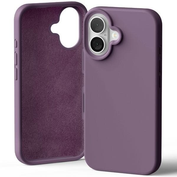 Mercury Mobilskal till iPhone 16 Silikon - Lila Lila